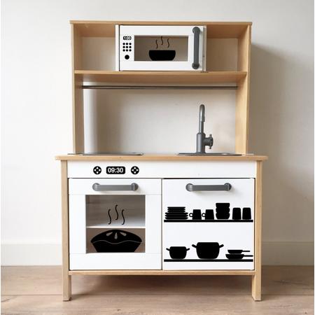 Keukenstickers voor oa IKEA duktig keukentje | Stick & Cook